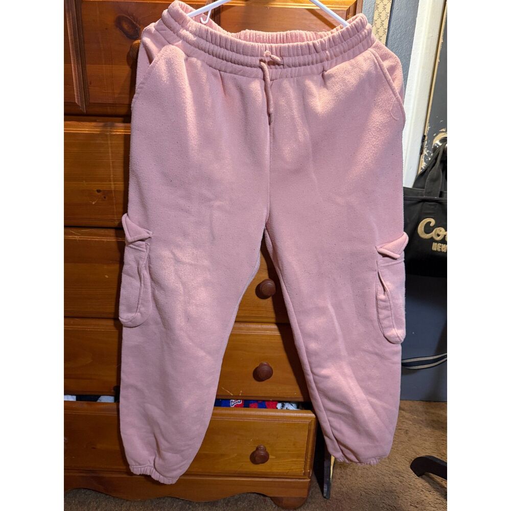 Free Haven Pink Cargo Sweat Pants